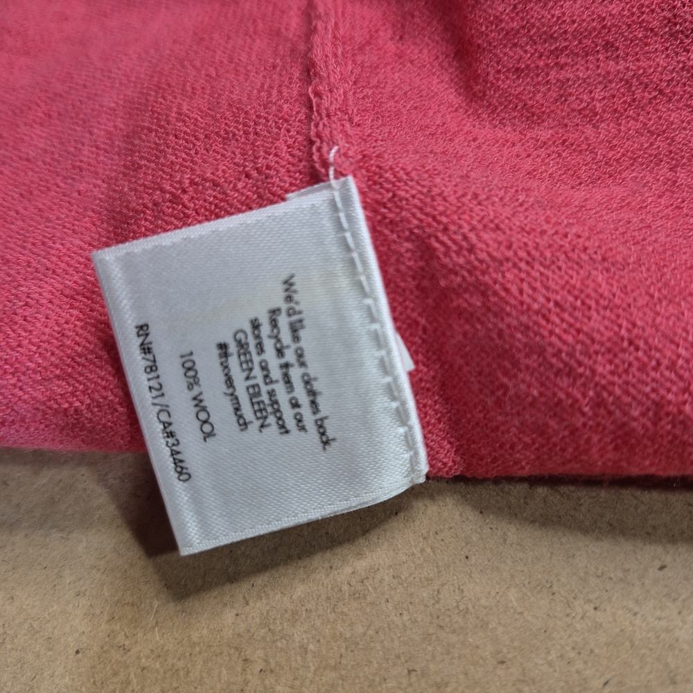 Eileen Fisher Pink Cardigan Sweater - Picture 7 of 8